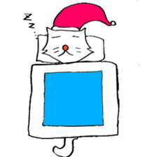 cat's pad detective sticker #2356095