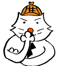 cat's pad detective sticker #2356096