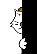 cat's pad detective sticker #2356100