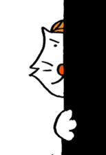 cat's pad detective sticker #2356100