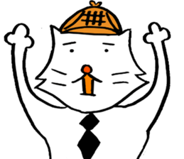 cat's pad detective sticker #2356104