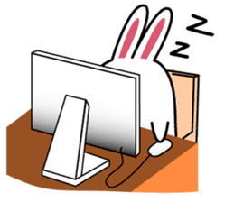 A-Shi Rabbit 2 sticker #2356244