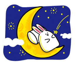 A-Shi Rabbit 2 sticker #2356271