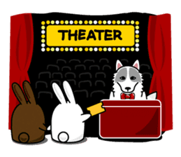 A-Shi Rabbit 2 sticker #2356275