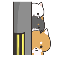 Daily life of the Japanese Shiba inu sticker #2356406