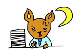 The working animals sticker #2357515