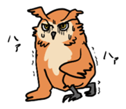 2 Owls sticker #2357694