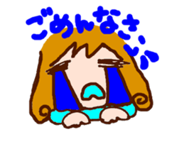 He wants to escape. sticker #2357751