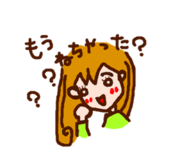 He wants to escape. sticker #2357756