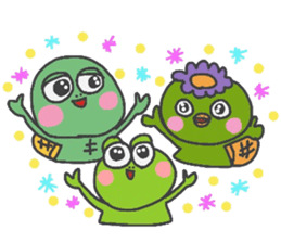 Frog&Kappa&Turtle sticker #2357957