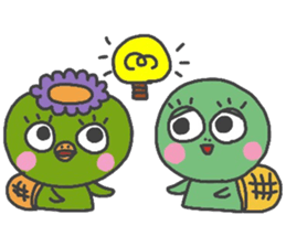 Frog&Kappa&Turtle sticker #2357958