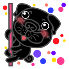 SihWun's Pug World (3) sticker #2358285