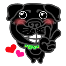 SihWun's Pug World (3) sticker #2358287