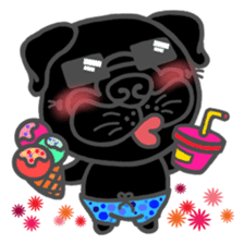 SihWun's Pug World (3) sticker #2358288