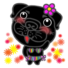 SihWun's Pug World (3) sticker #2358289