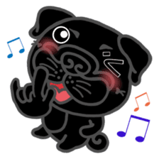 SihWun's Pug World (3) sticker #2358291
