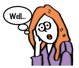 Lady Lady sticker #2358847