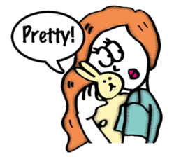 Lady Lady sticker #2358848