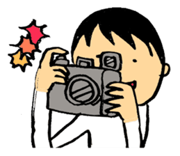 A short-hair girl's ordinary days sticker #2358923