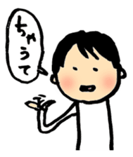 A short-hair girl's ordinary days sticker #2358924