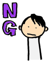 A short-hair girl's ordinary days sticker #2358943