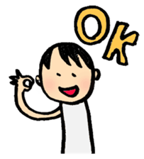 A short-hair girl's ordinary days sticker #2358944