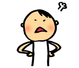 A short-hair girl's ordinary days sticker #2358950