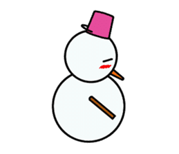 life of the snowman sticker #2359001