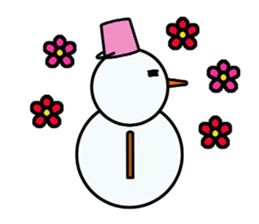 life of the snowman sticker #2359002