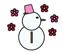 life of the snowman sticker #2359002