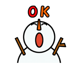 life of the snowman sticker #2359011