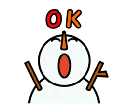 life of the snowman sticker #2359011