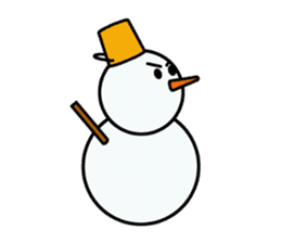 life of the snowman sticker #2359012