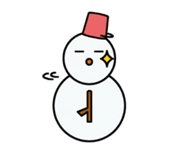 life of the snowman sticker #2359018