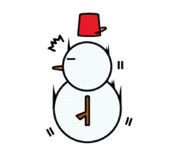 life of the snowman sticker #2359021