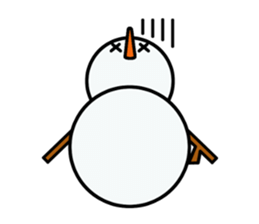 life of the snowman sticker #2359025