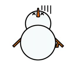 life of the snowman sticker #2359025