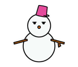 life of the snowman sticker #2359026