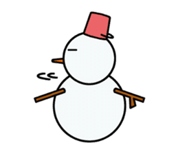 life of the snowman sticker #2359028