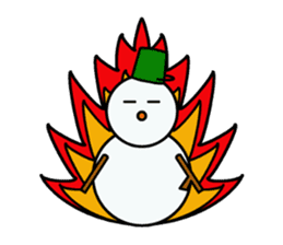 life of the snowman sticker #2359029