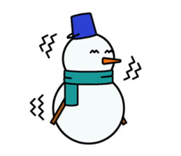 life of the snowman sticker #2359035