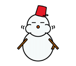 life of the snowman sticker #2359039