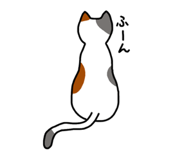 Daily of the calico cat sticker #2359185