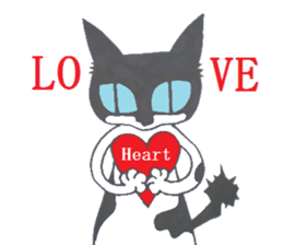 Bicolor cats Sticker sticker #2359380