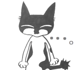 Bicolor cats Sticker sticker #2359384