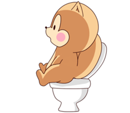 POCKE of a squirrel sticker #2359770