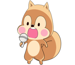 POCKE of a squirrel sticker #2359771