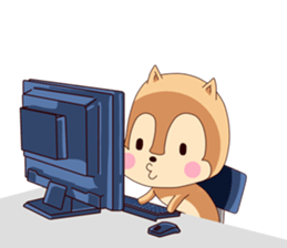 POCKE of a squirrel sticker #2359773