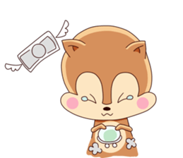 POCKE of a squirrel sticker #2359775