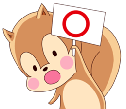 POCKE of a squirrel sticker #2359779